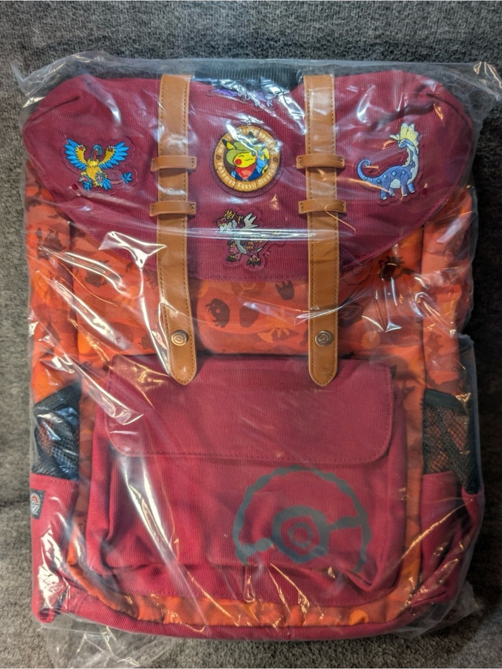Pokemon Fossil Museum: Adventurer Backpack - Pokemon Center - NEW